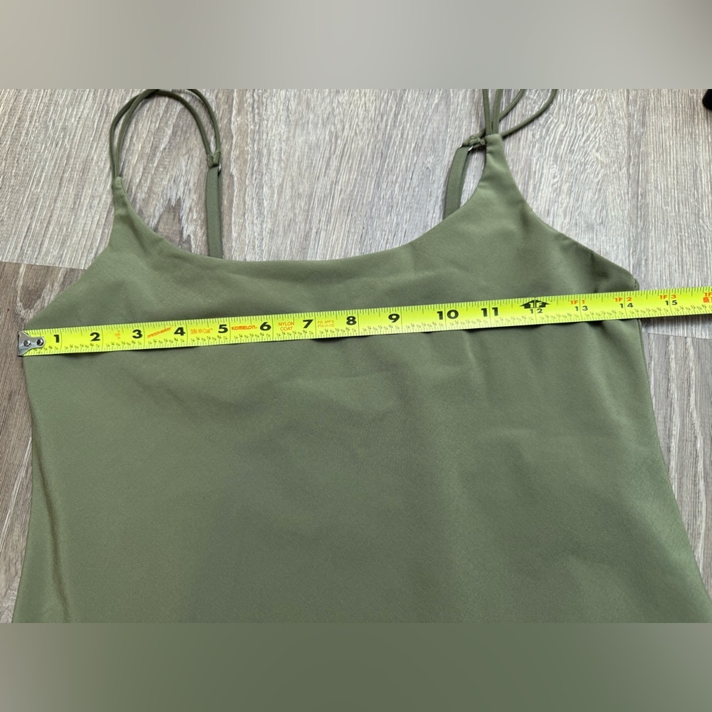 Abercrombie Traveler Mini Active Dress | XS | Built-In Shorts | Green - Picture 6 of 13